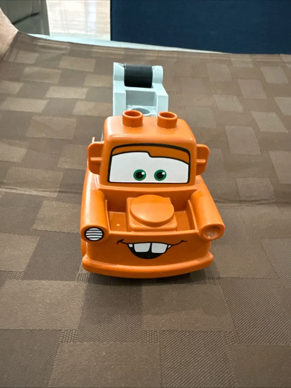 LEGO DUPLO Disney Pixar Cars Tow Mater Truck COMPLETE With Hook Crane Arm 41989
